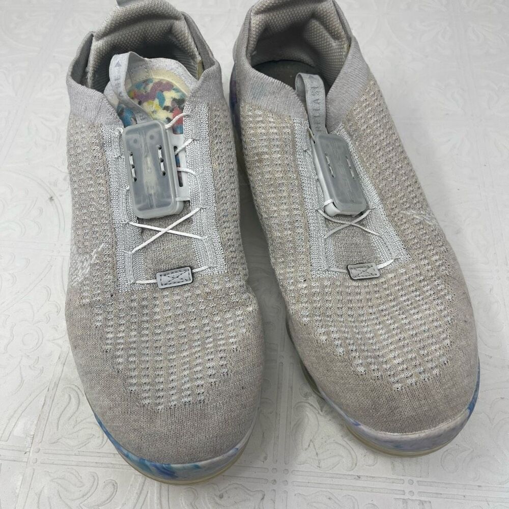 Nike Summit Cream Air VaporMax Flyknit 2020 Athletic Sneaker Shoes Size 8